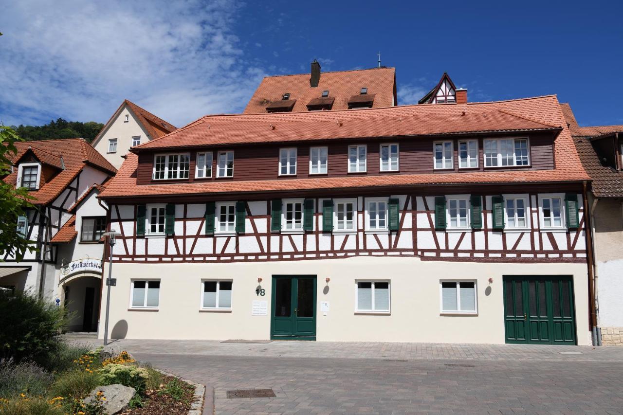 Das Schiefe Haus- Wohnung "Nibelungen" Heppenheim  Exteriör bild